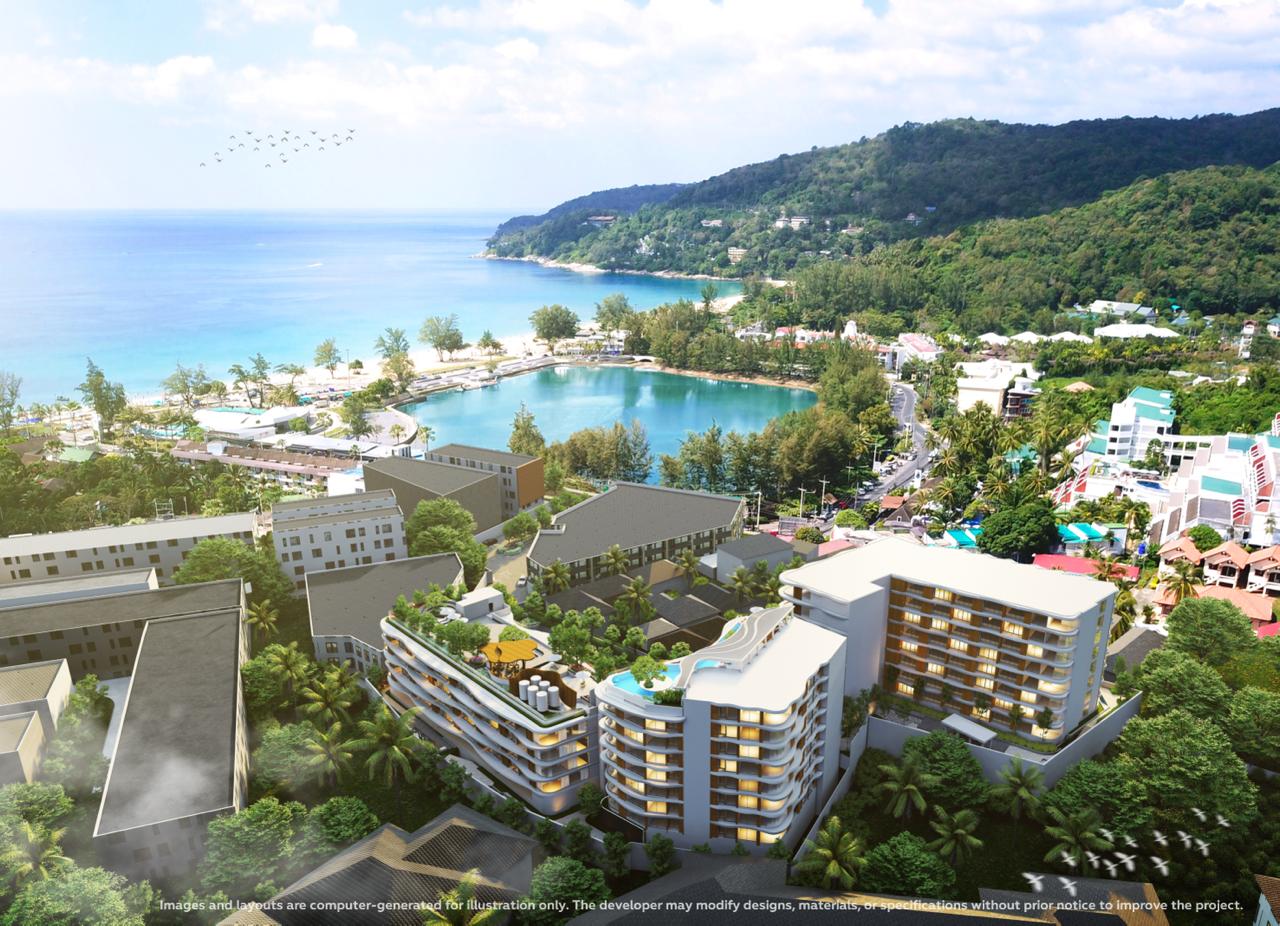 The Vibe Residence: апартаменты у пляжа Карон, Пхукет